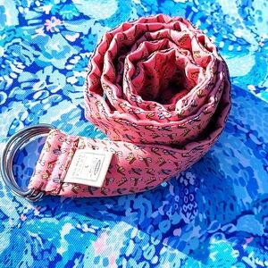 Pink Old Navy Ribbon Belt Size L